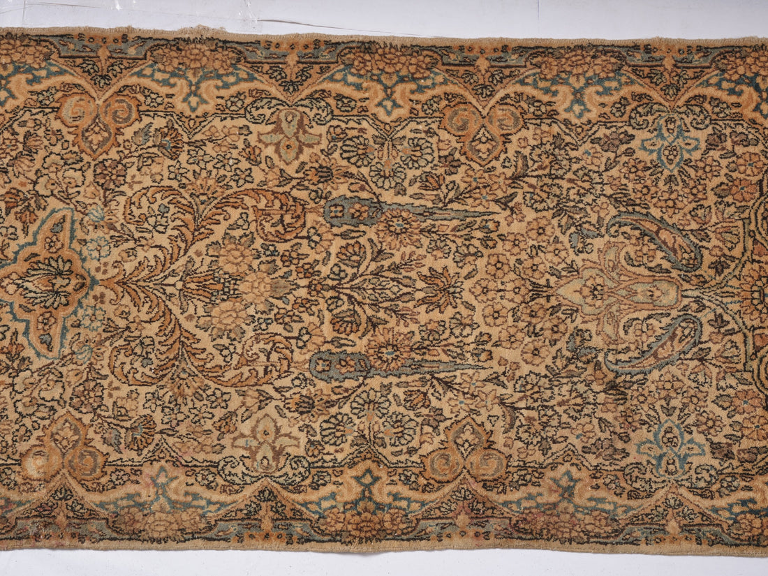 40030 Antique Persian Laver Kerman Runner
