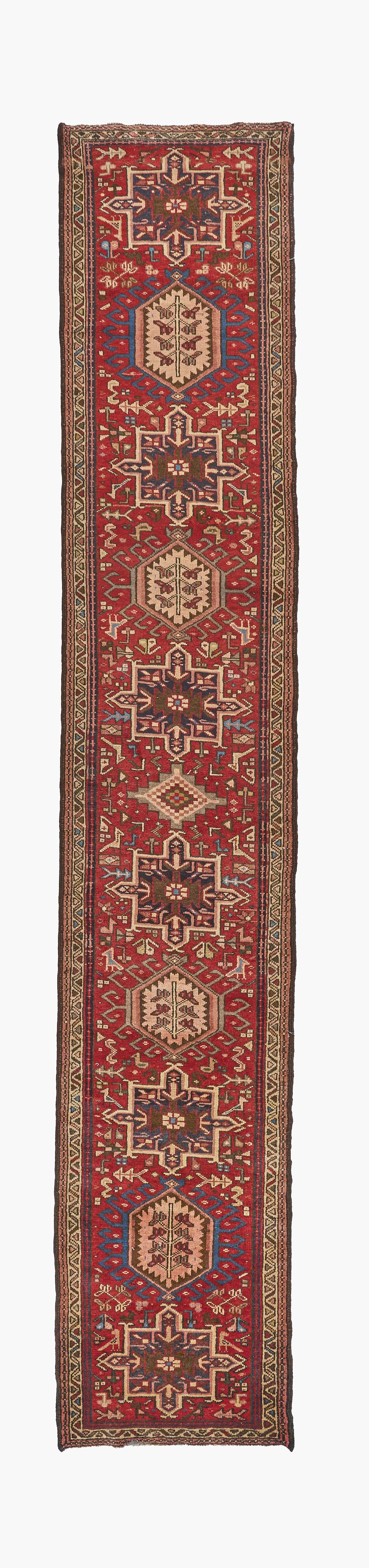 40039 Antique Persian Heriz Runner