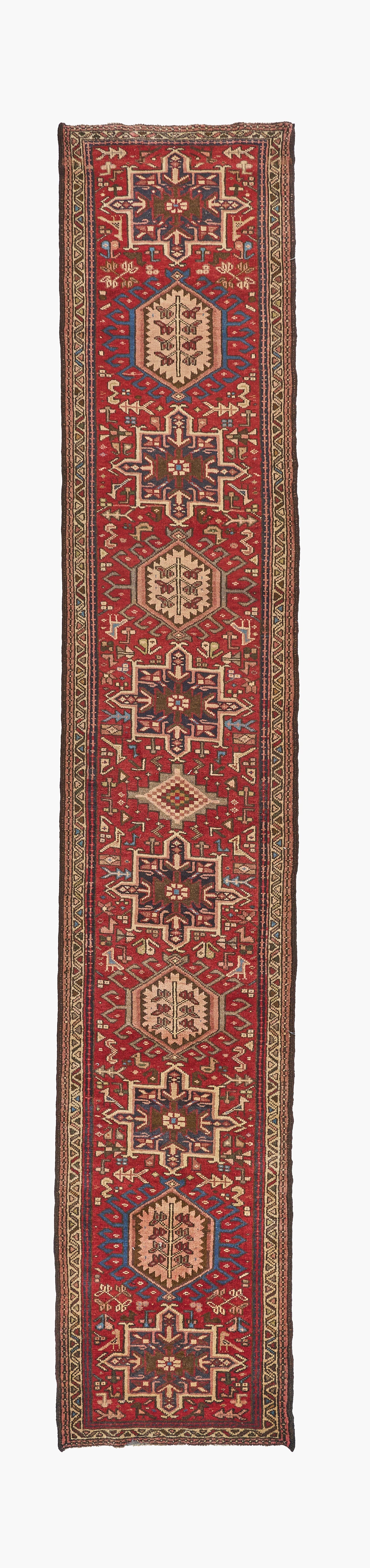 40039 Antique Persian Heriz Runner