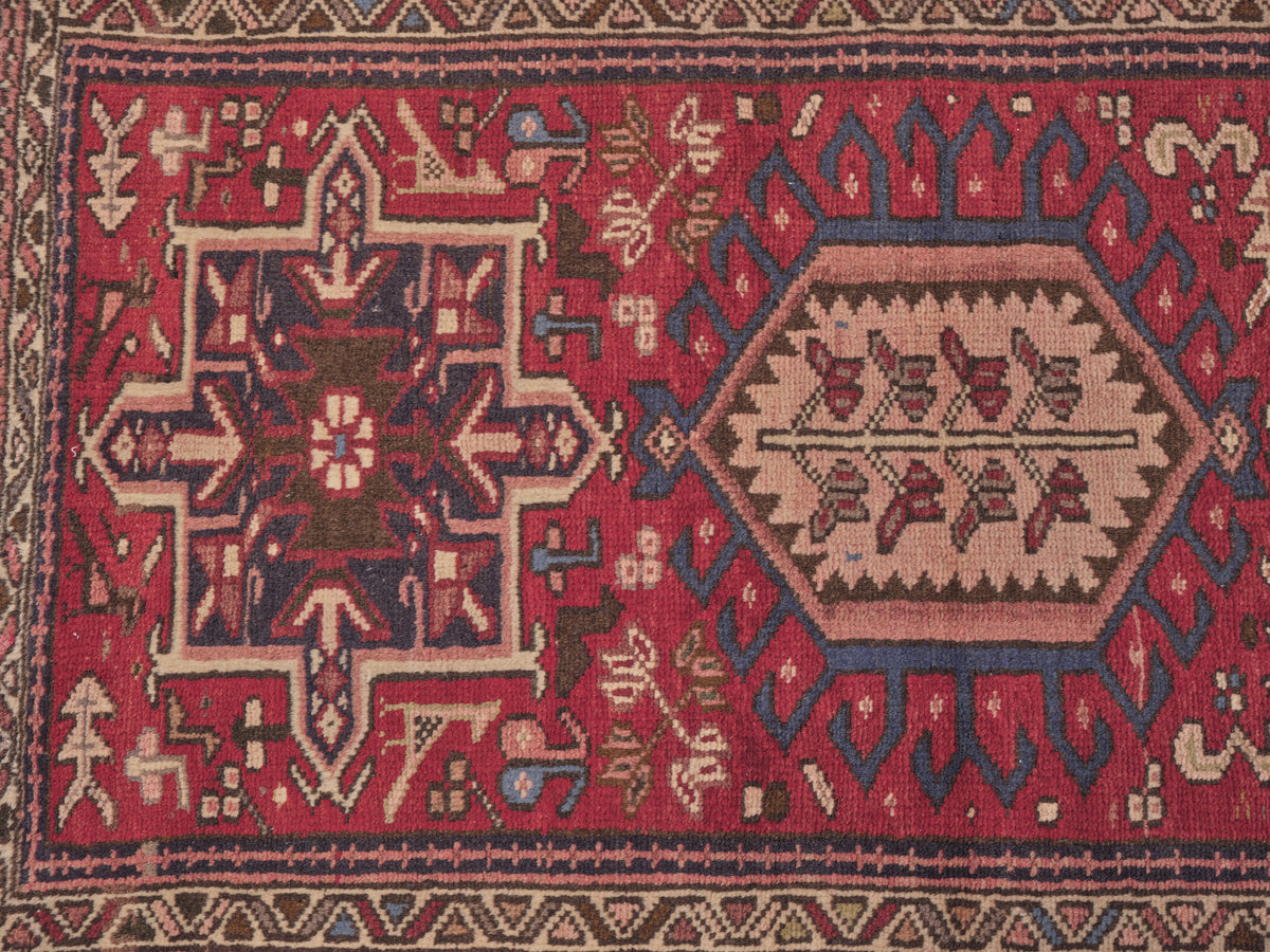 40039 Antique Persian Heriz Runner
