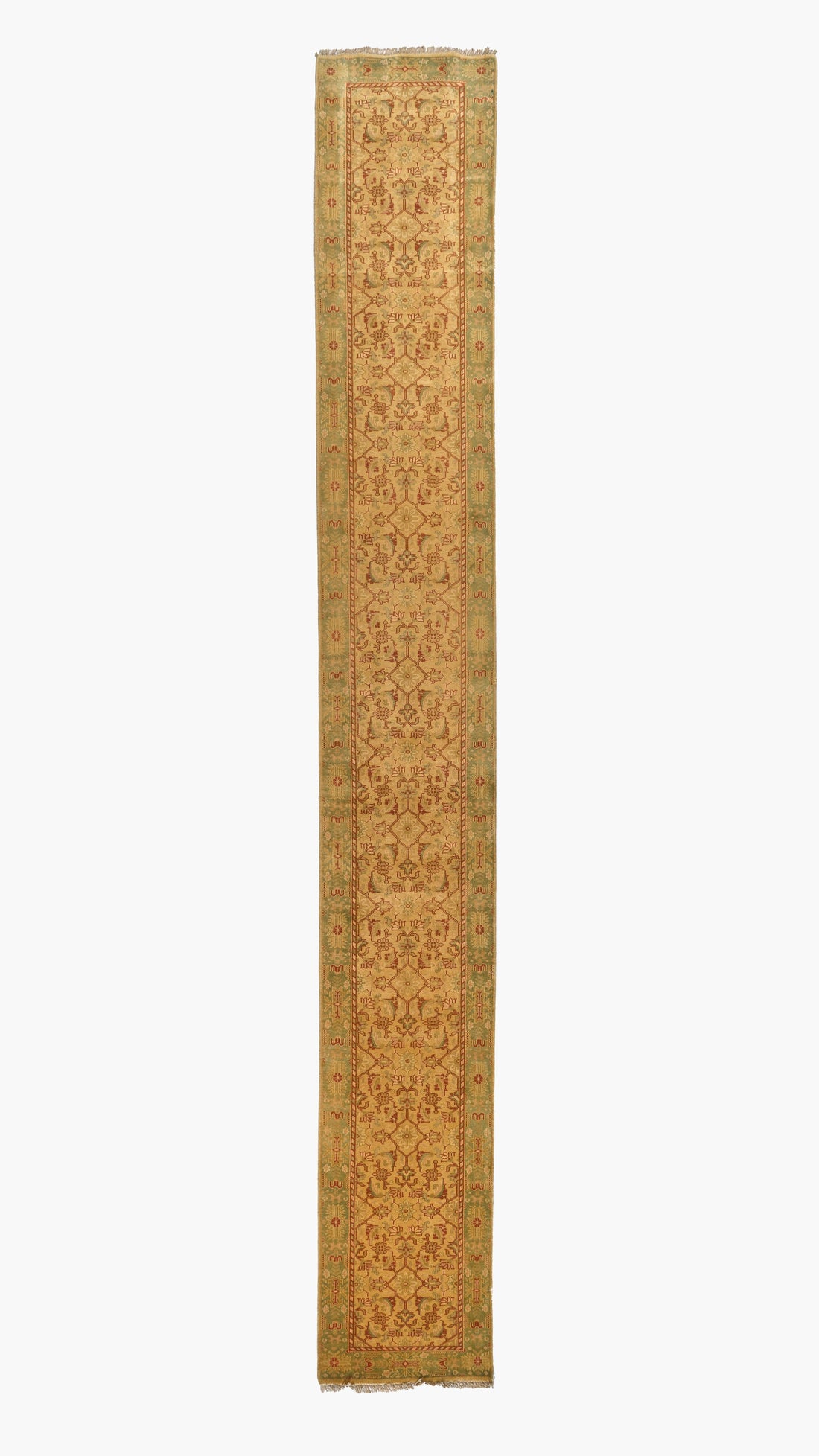 40066 Hand Knotted Oushack Runner