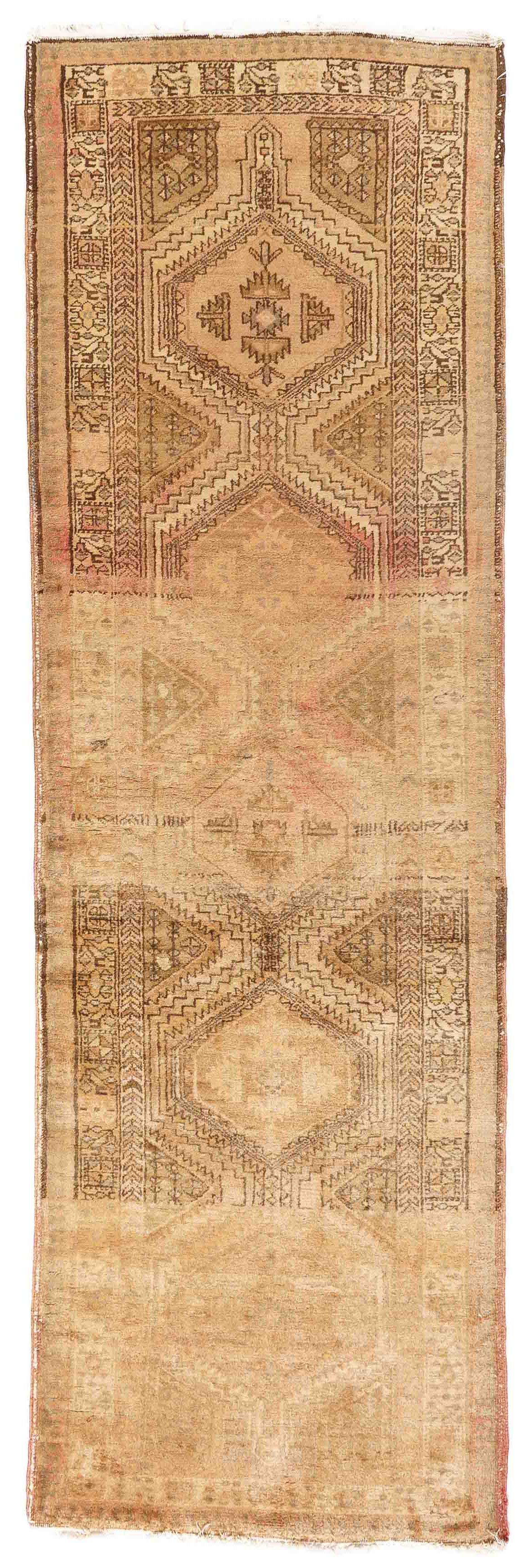 40072 Antique Perisian Heriz Runner