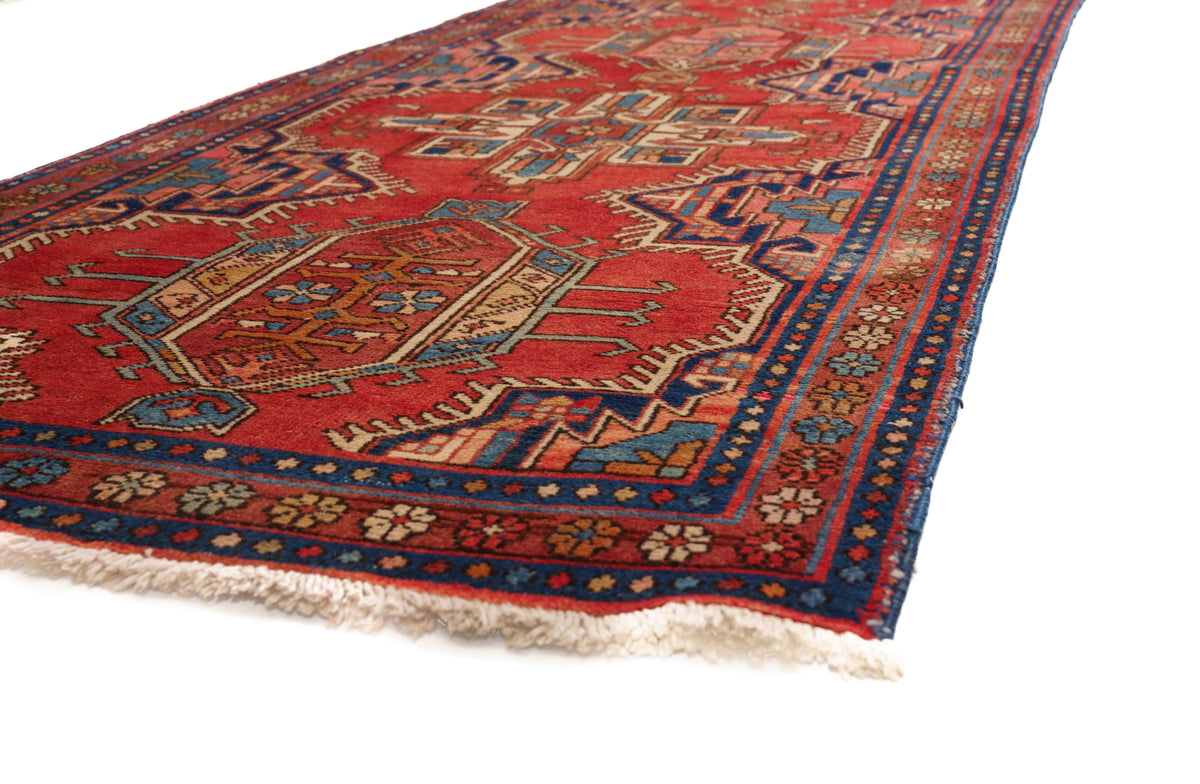 40075 Antique Perisian Heriz Runner