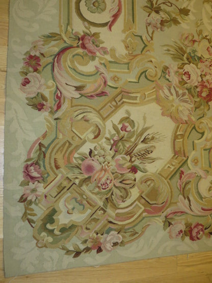 415 Antique 19th C Design Aubusson Rug