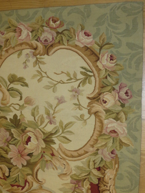 426 Antique 19th C Design Aubusson Rug