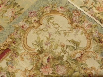 426 Antique 19th C Design Aubusson Rug