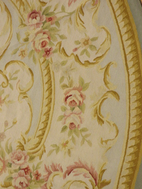 458 Antique 19th C Design Aubusson Rug