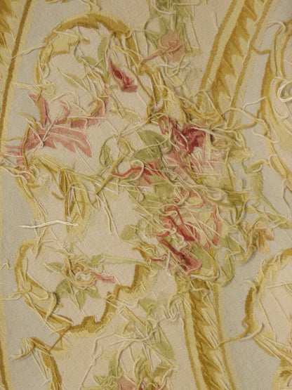 458 Antique 19th C Design Aubusson Rug