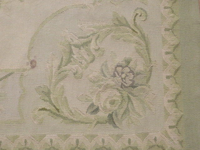 460 Antique 19th C Design Aubusson Rug