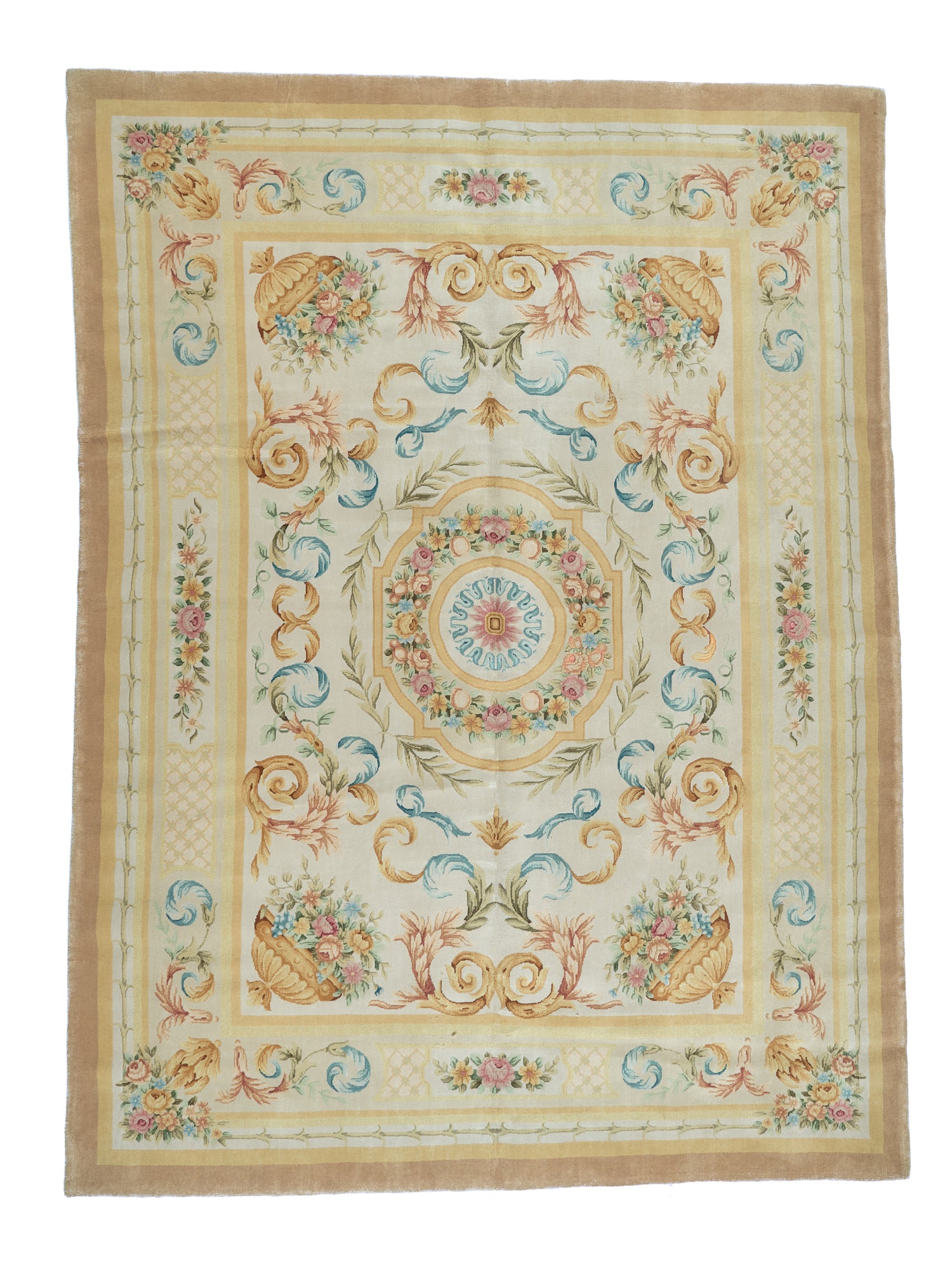 8000 Hand Knotted Savonnerie Carpet