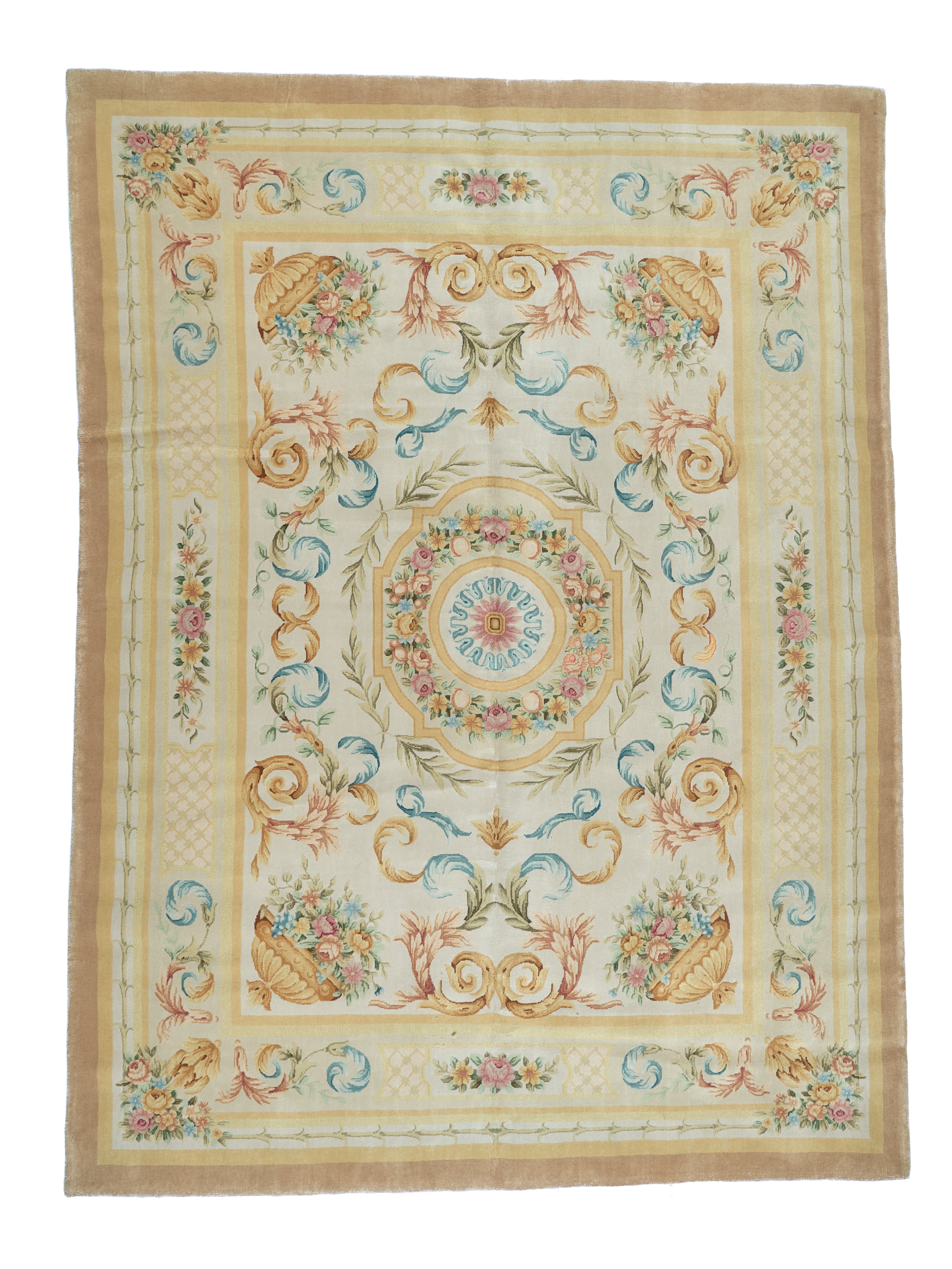 8000 Hand Knotted Savonnerie Carpet