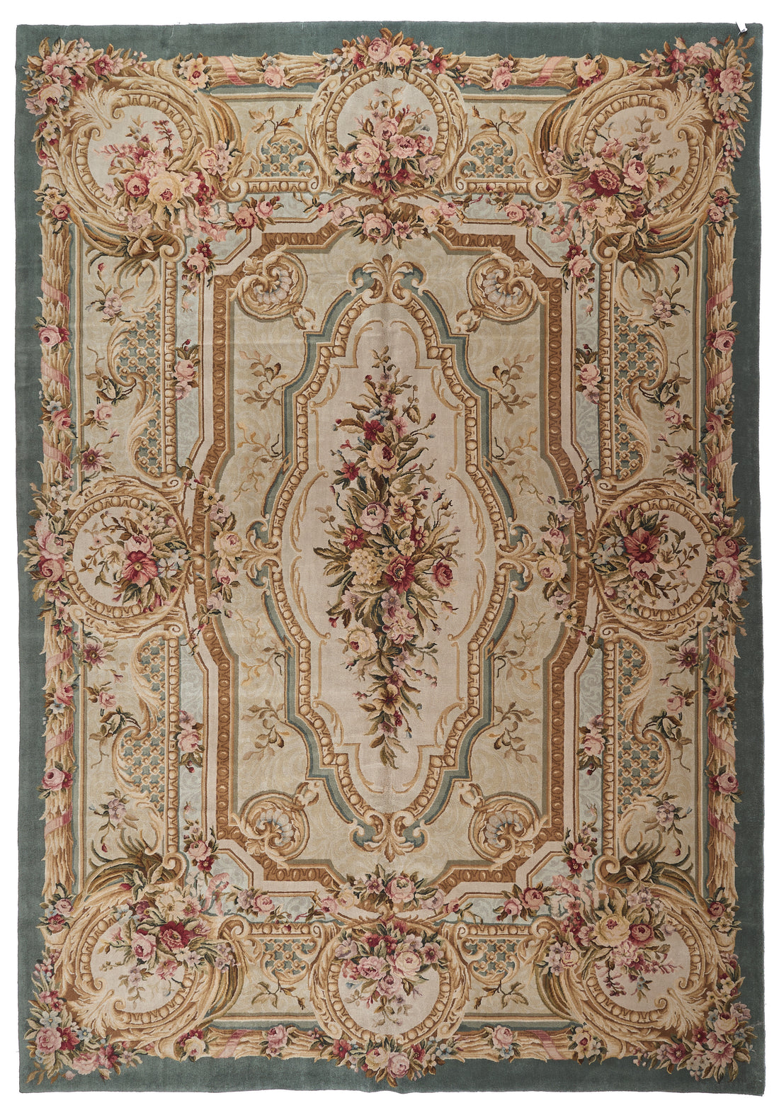 8002 Hand Knotted Savonnerie Carpet