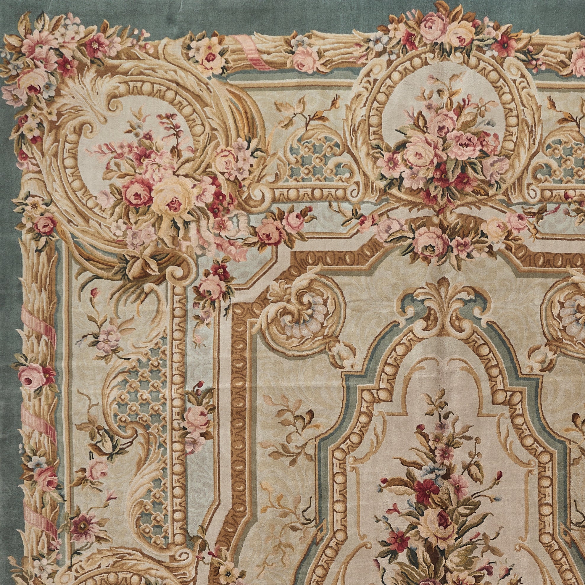 8002 Hand Knotted Savonnerie Carpet