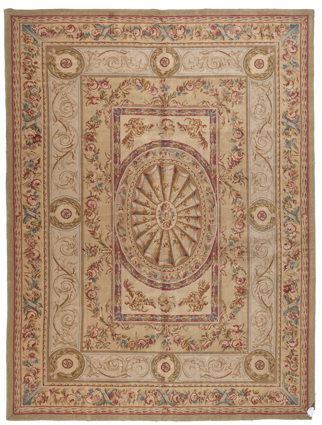 8008 Hand Knotted Savonnerie Carpet