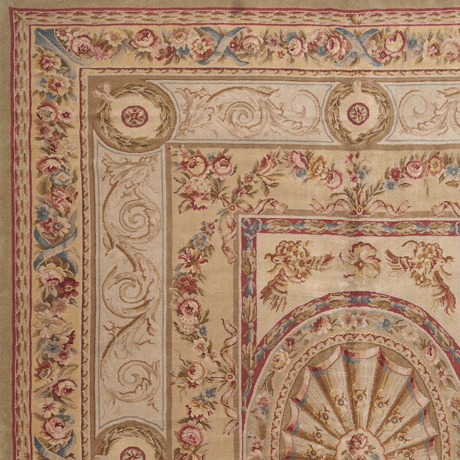 8008 Hand Knotted Savonnerie Carpet