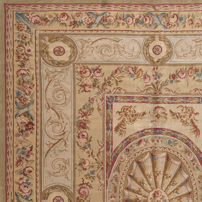 8008 Hand Knotted Savonnerie Carpet