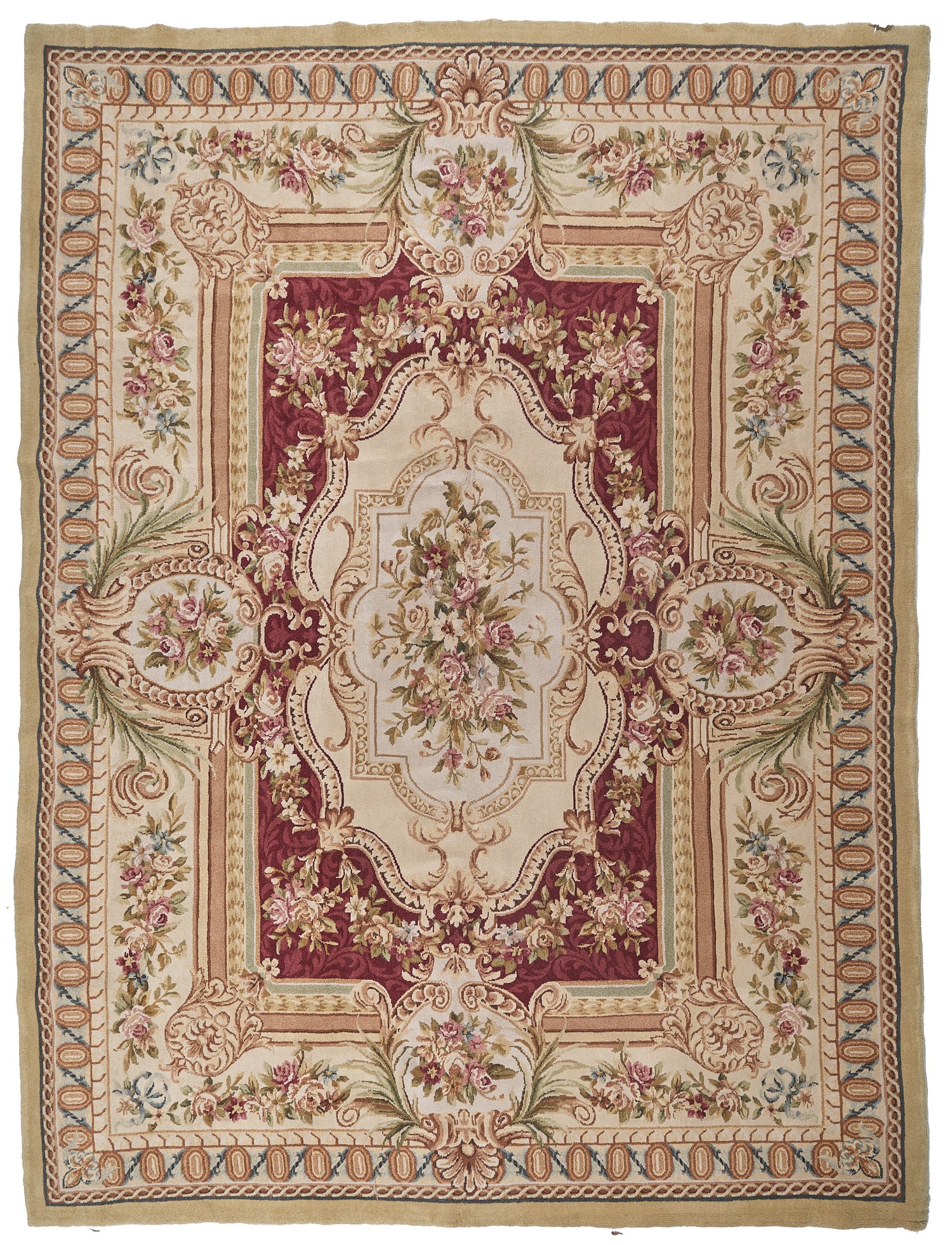 8010 Hand Knotted Savonnerie Carpet