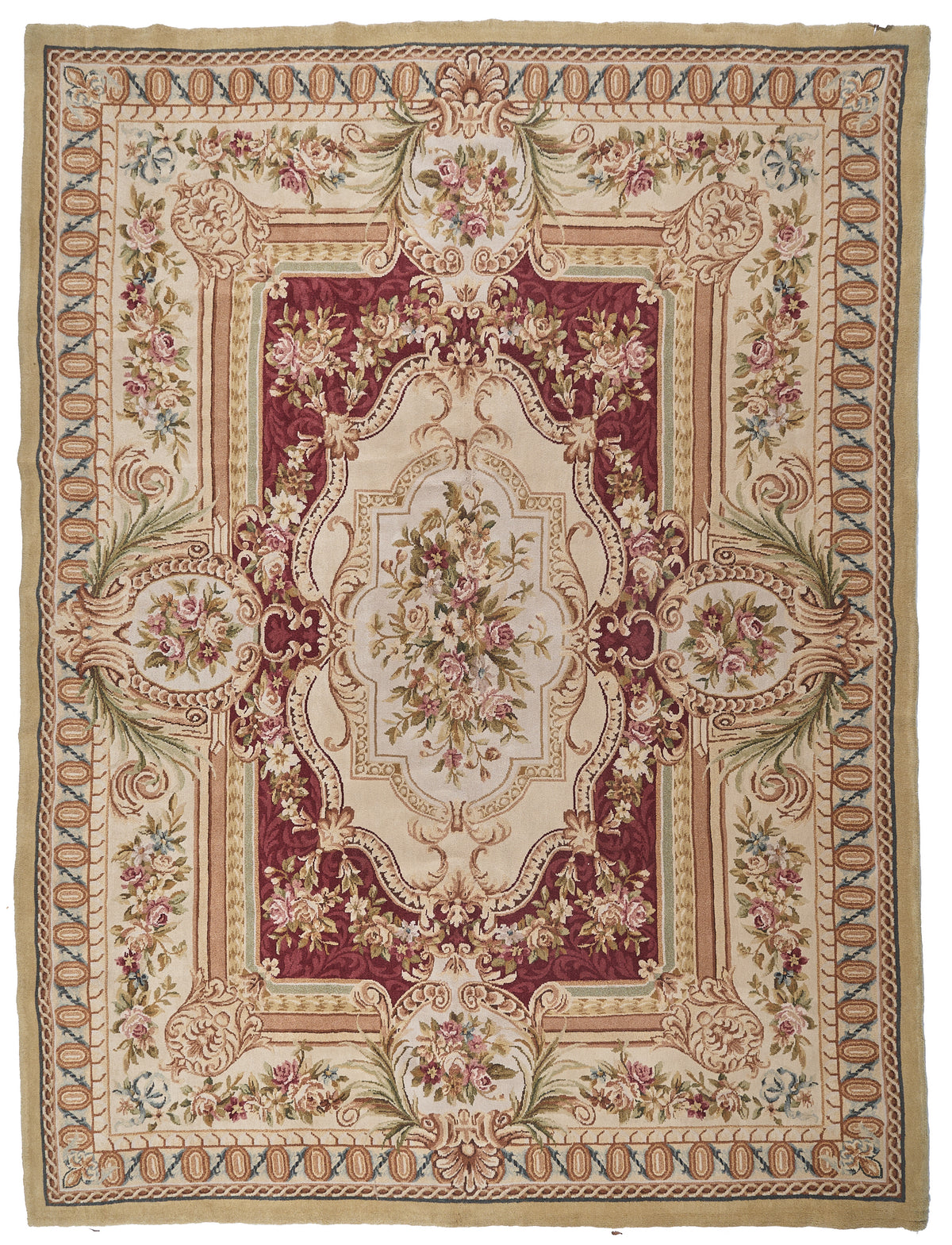 8010 Hand Knotted Savonnerie Carpet