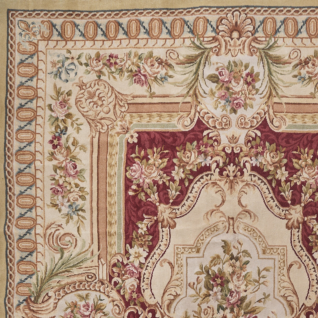 8010 Hand Knotted Savonnerie Carpet