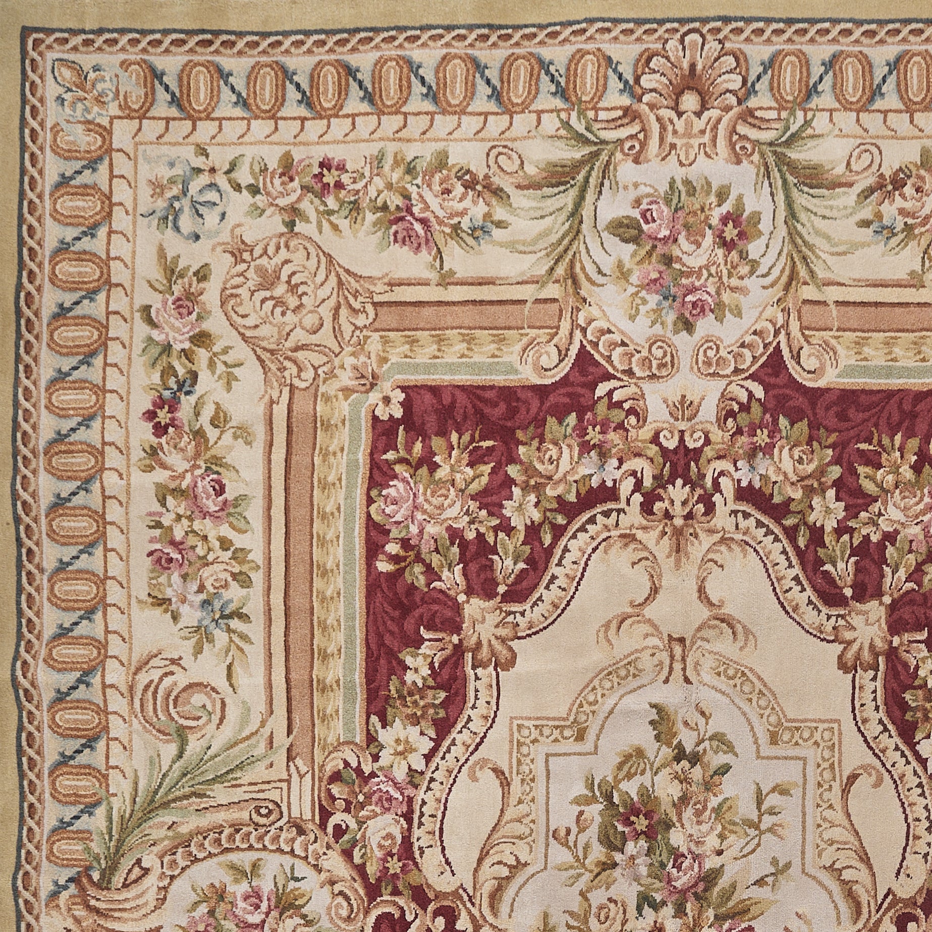 8010 Hand Knotted Savonnerie Carpet