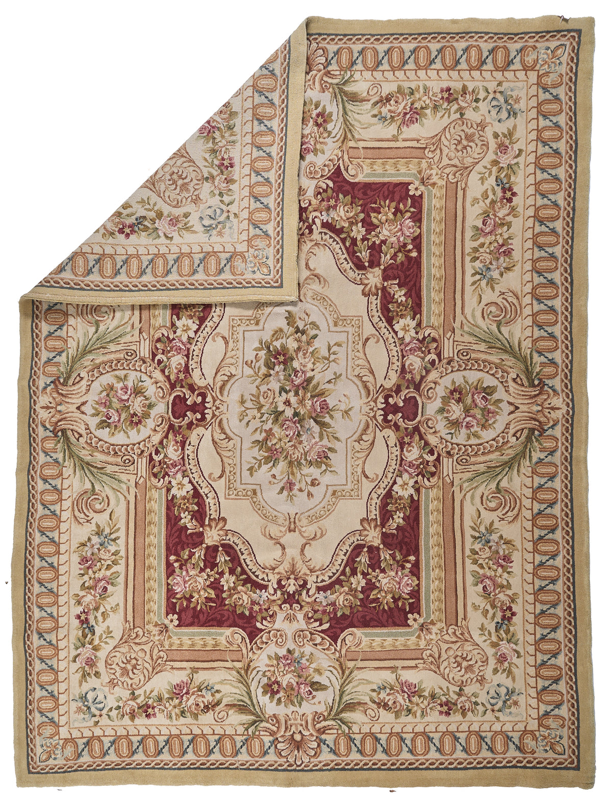 8010 Hand Knotted Savonnerie Carpet