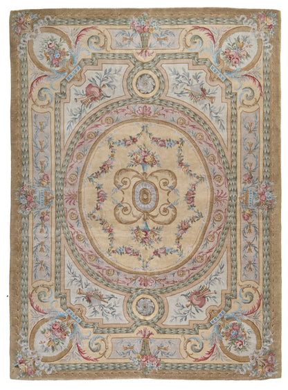 8011 Hand Knotted Savonnerie Carpet