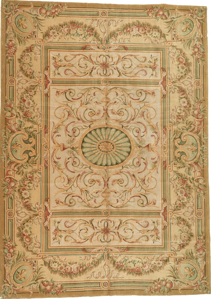 8012 Hand Knotted Savonnerie Carpet