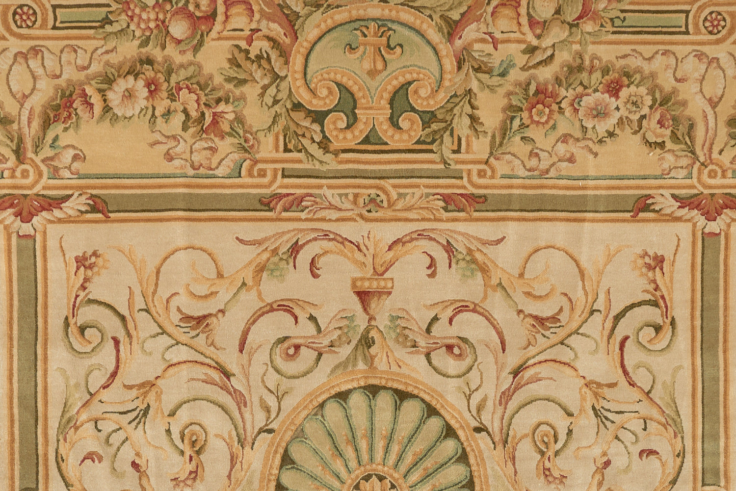 8012 Hand Knotted Savonnerie Carpet
