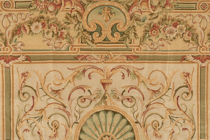 8012 Hand Knotted Savonnerie Carpet
