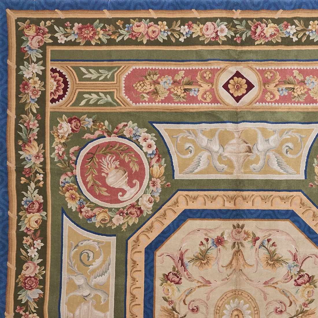 8014 Hand Knotted Savonnerie Carpet