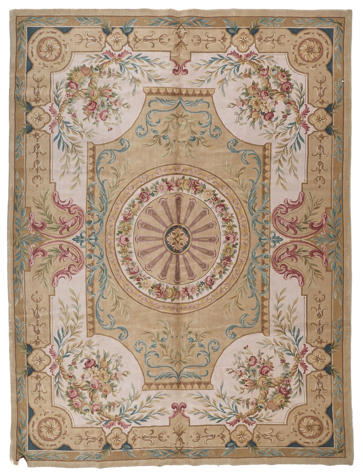 8015 Hand Knotted Savonnerie Carpet