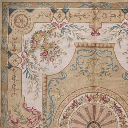 8015 Hand Knotted Savonnerie Carpet