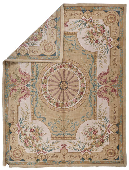 8015 Hand Knotted Savonnerie Carpet