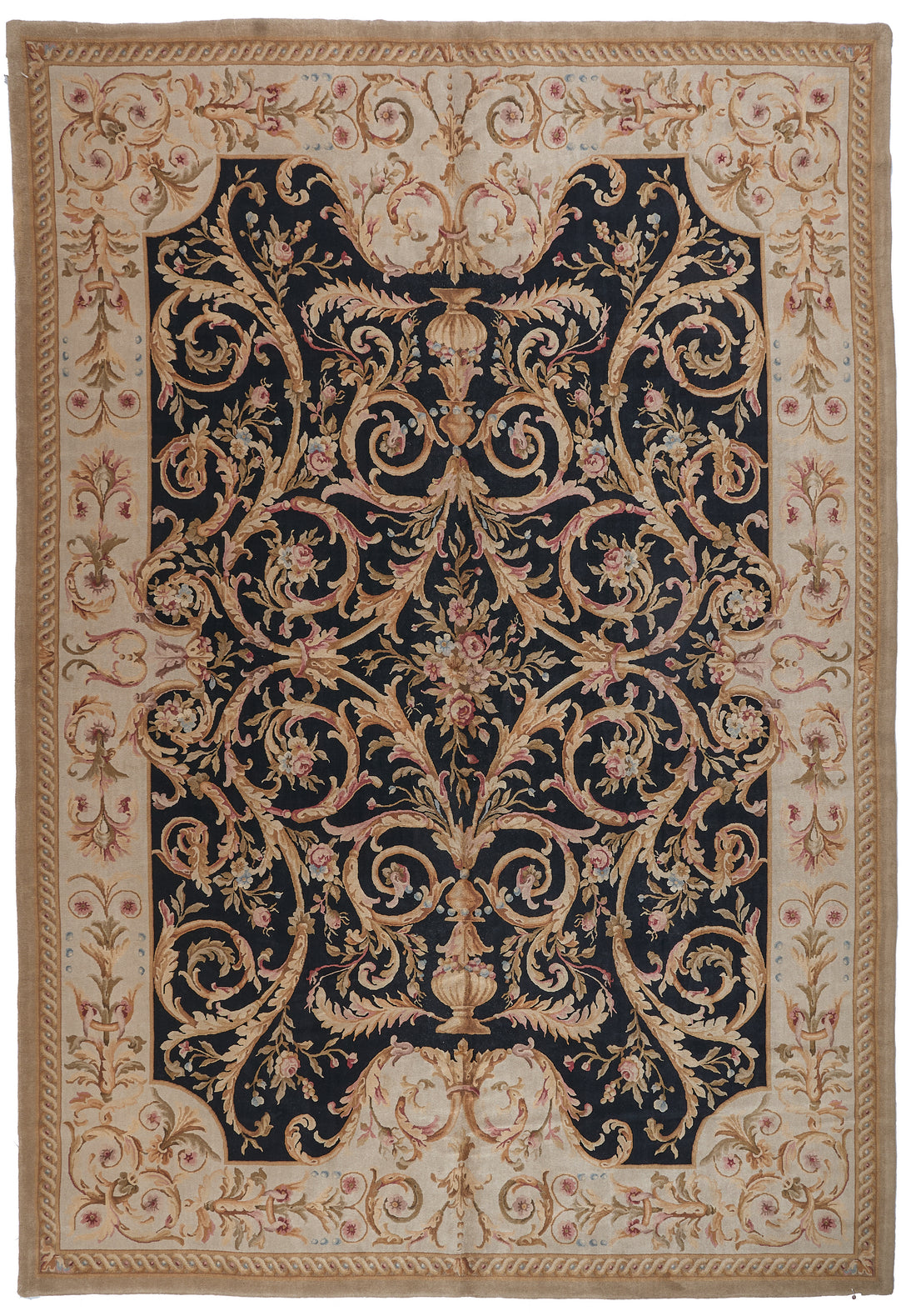 8018 Hand Knotted Savonnerie Carpet