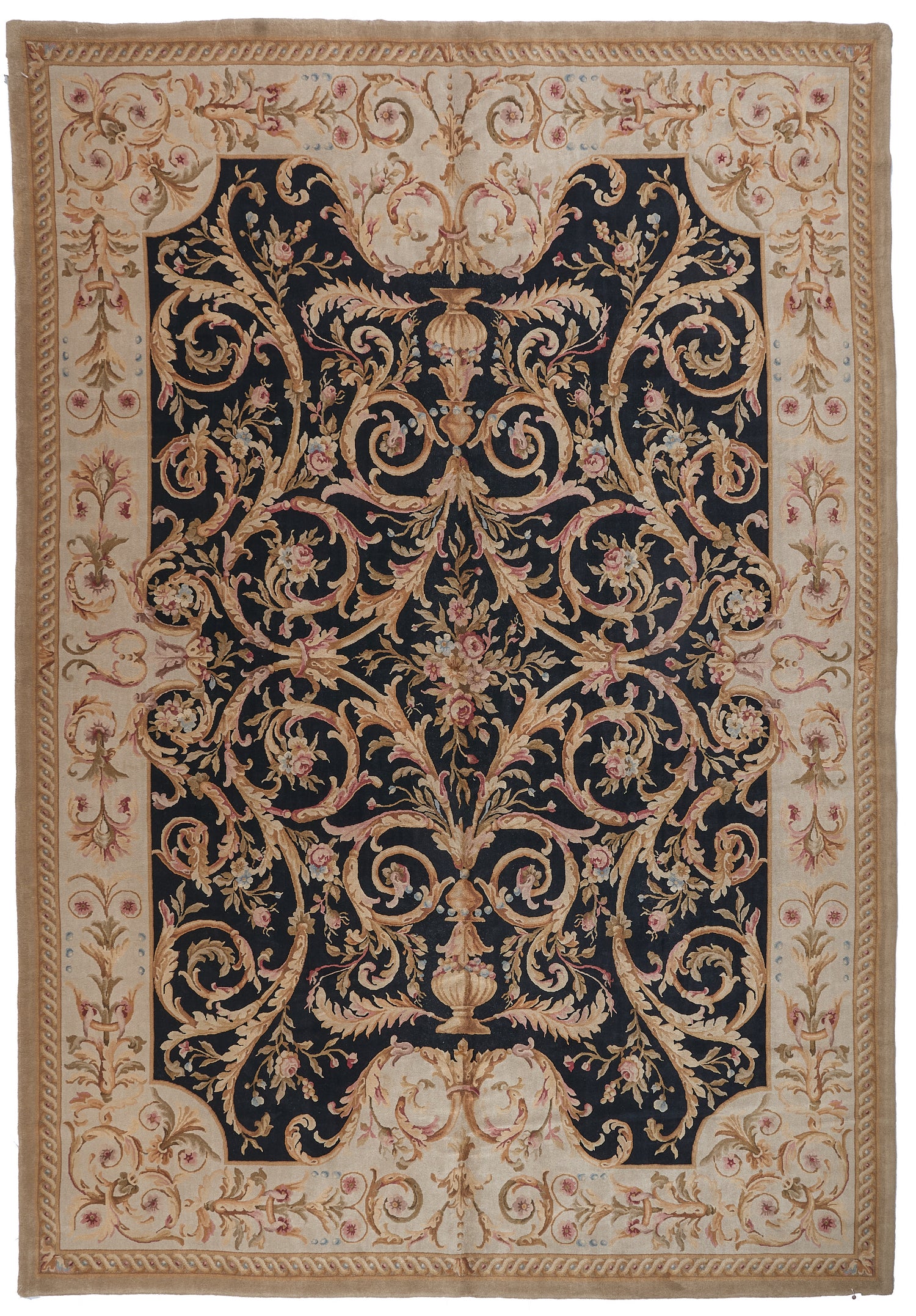8018 Hand Knotted Savonnerie Carpet