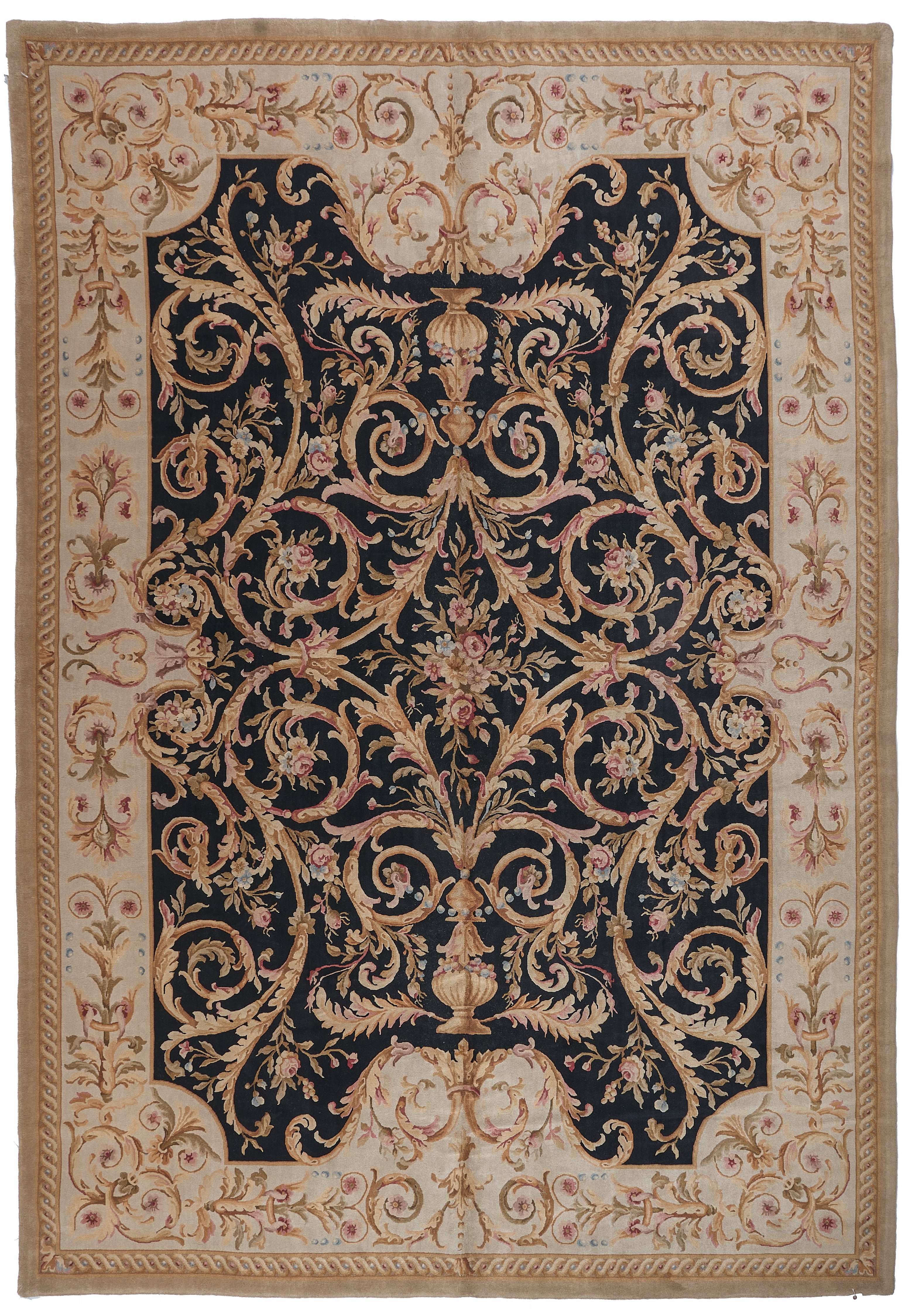 8018 Hand Knotted Savonnerie Carpet