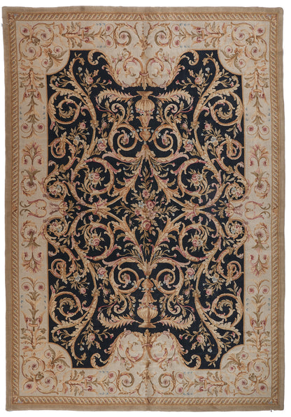 8018 Hand Knotted Savonnerie Carpet