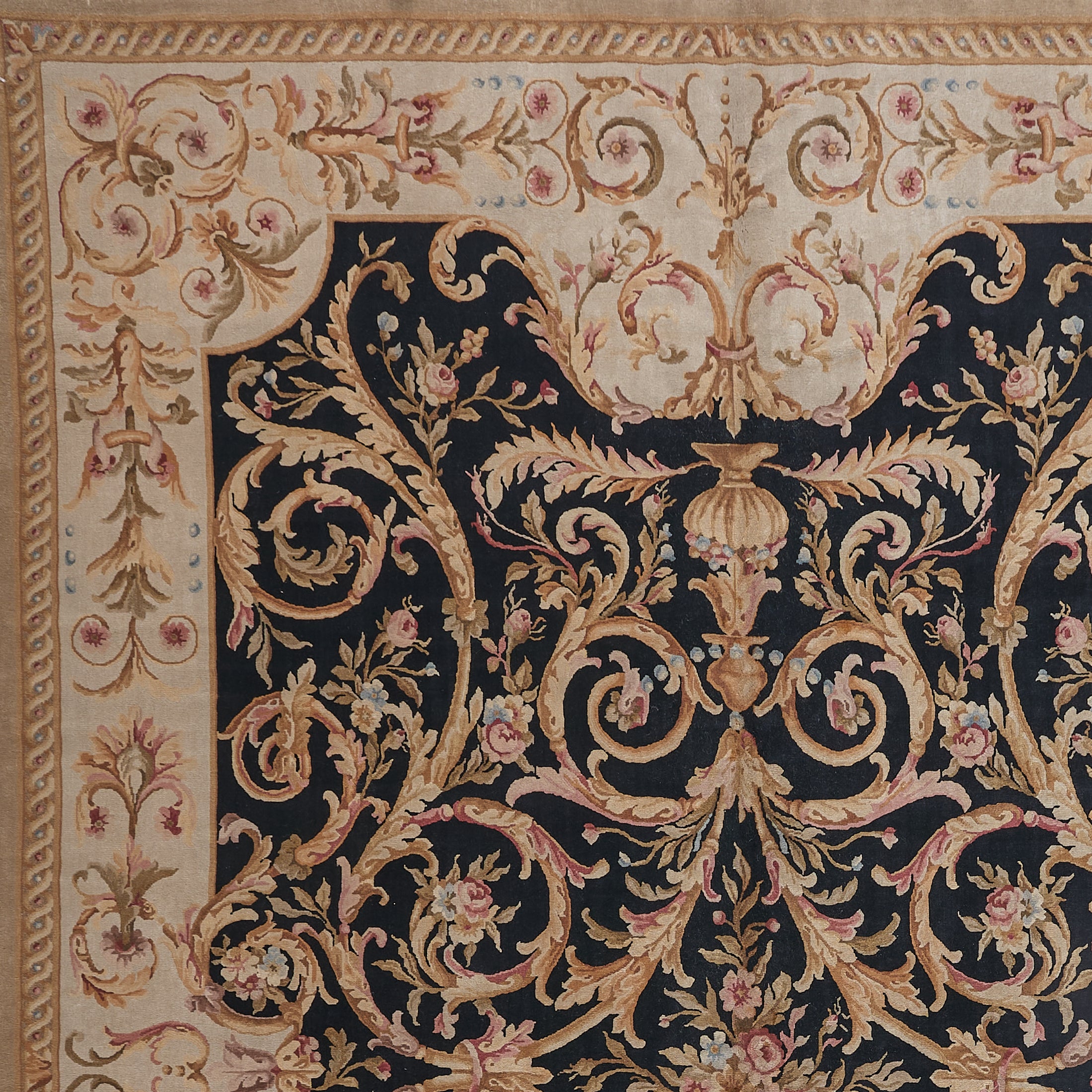 8018 Hand Knotted Savonnerie Carpet