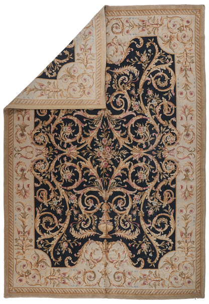8018 Hand Knotted Savonnerie Carpet