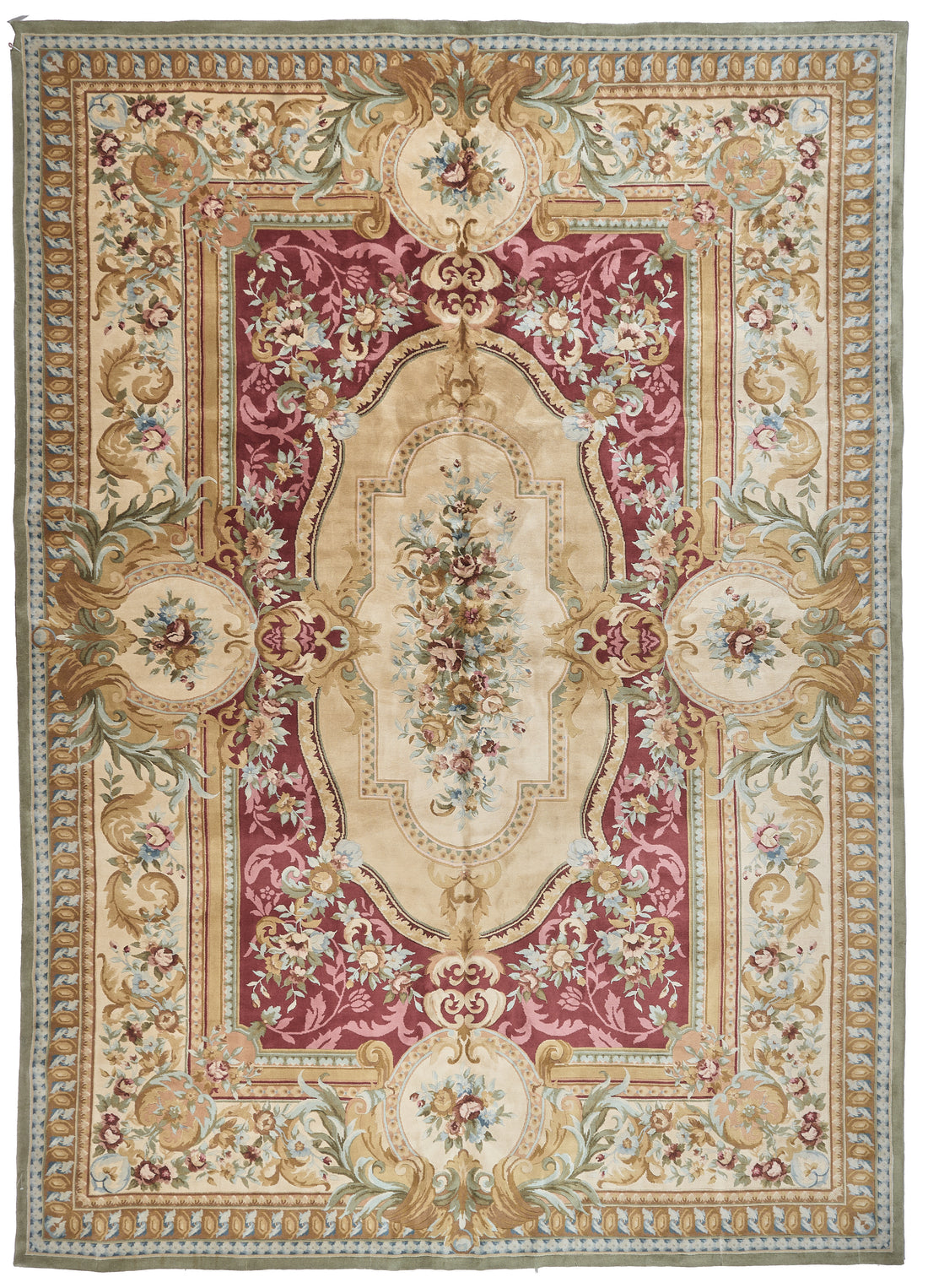 8020 Hand Knotted Savonnerie Carpet