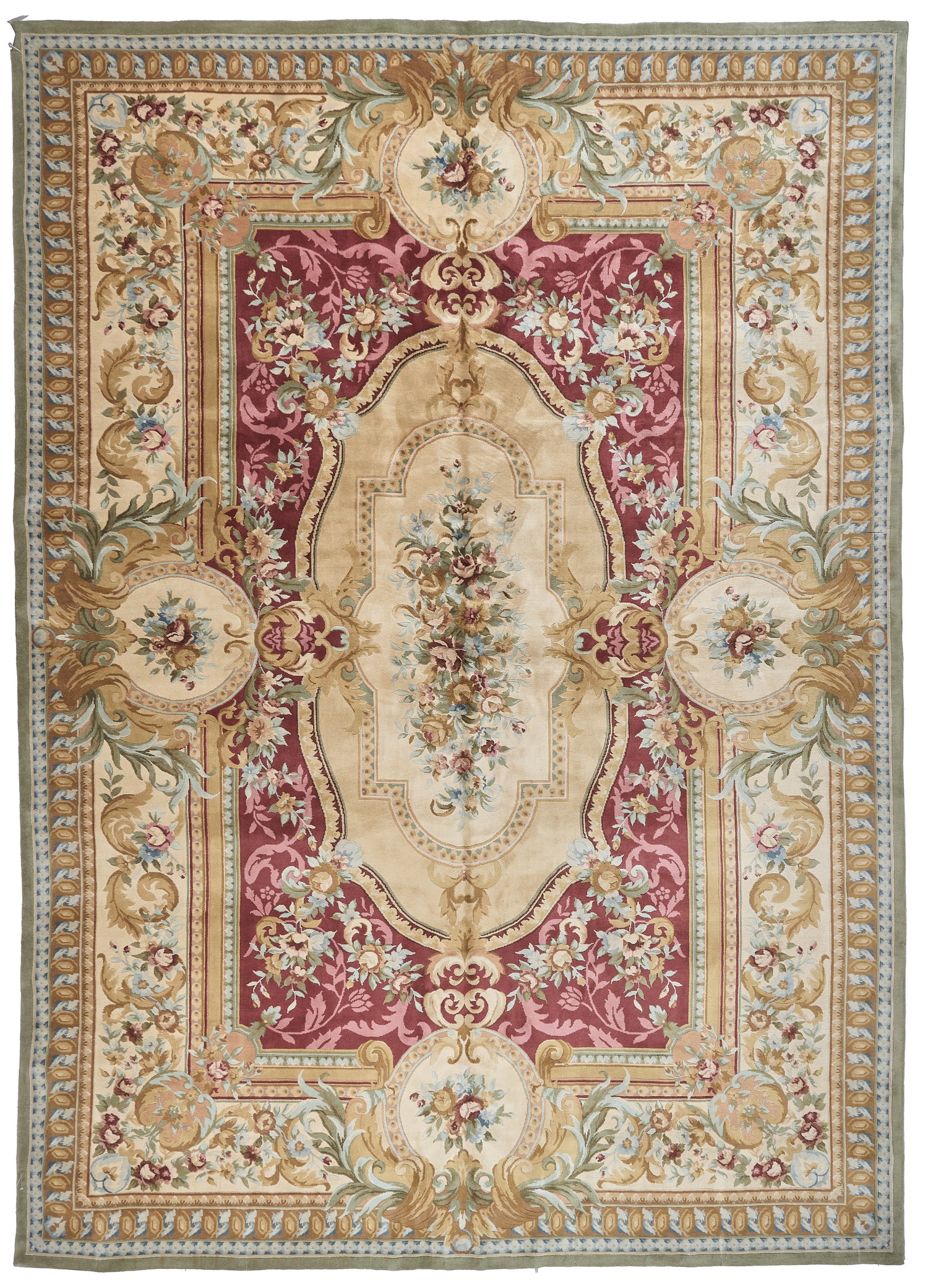 8020 Hand Knotted Savonnerie Carpet