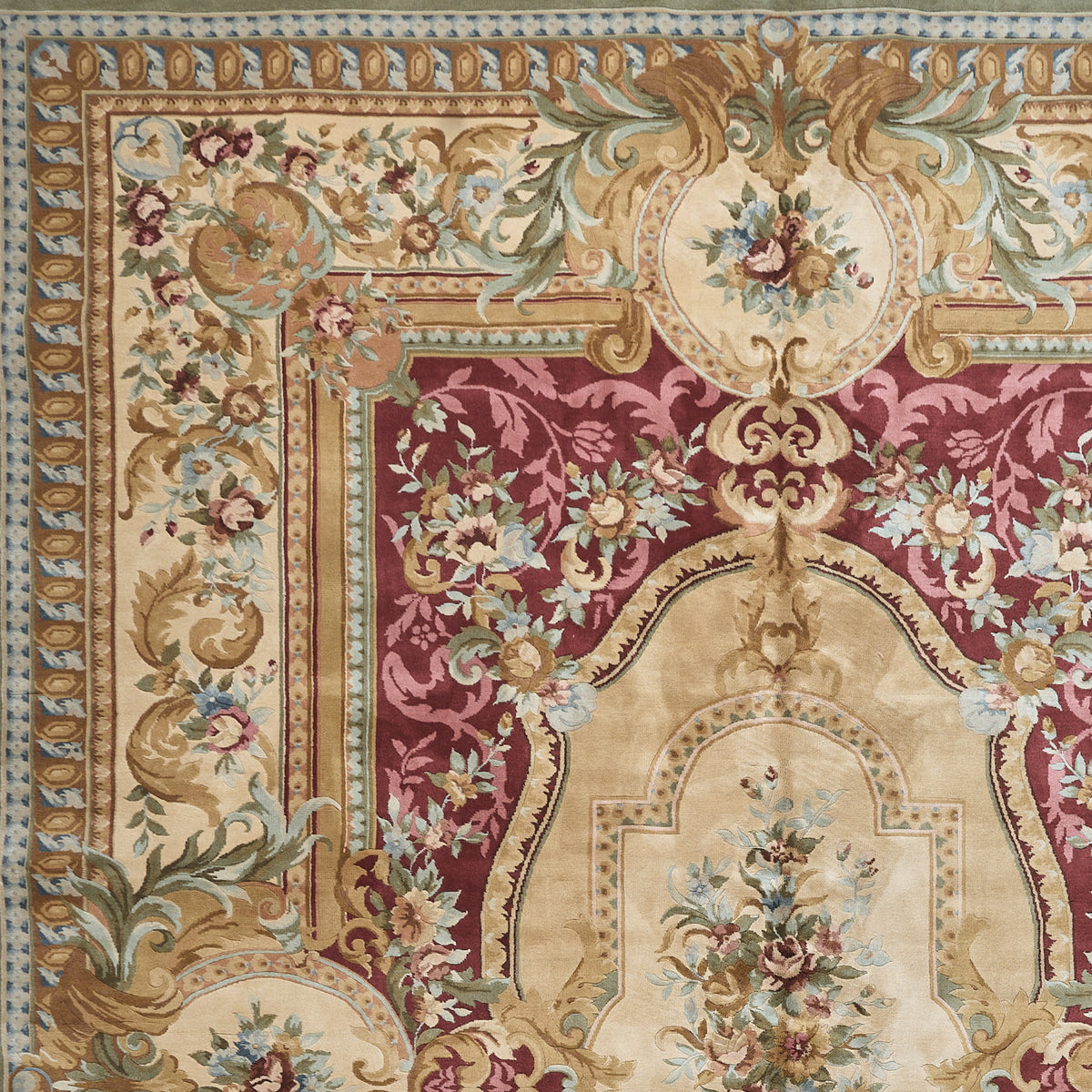 8020 Hand Knotted Savonnerie Carpet