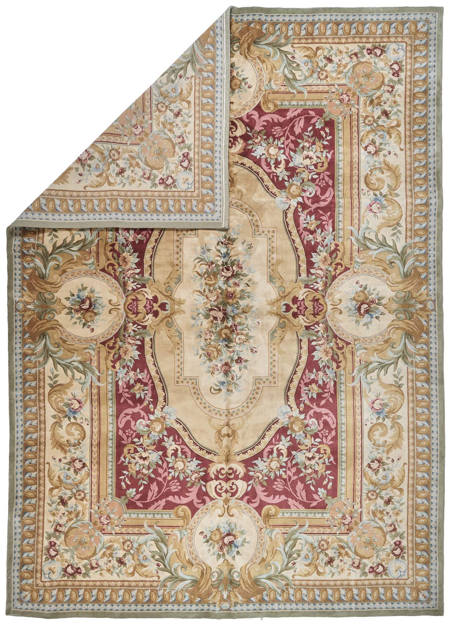 8020 Hand Knotted Savonnerie Carpet