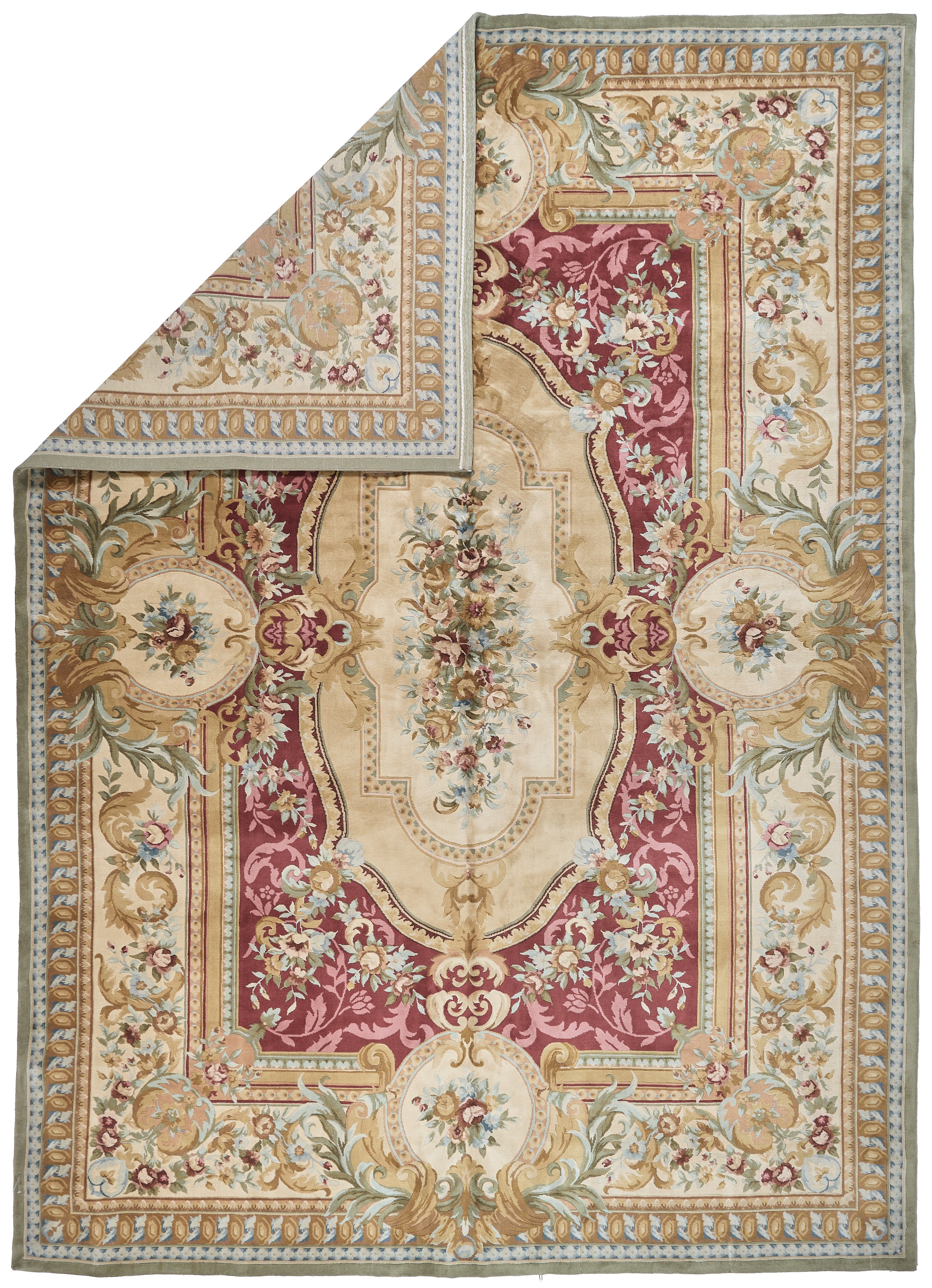 8020 Hand Knotted Savonnerie Carpet