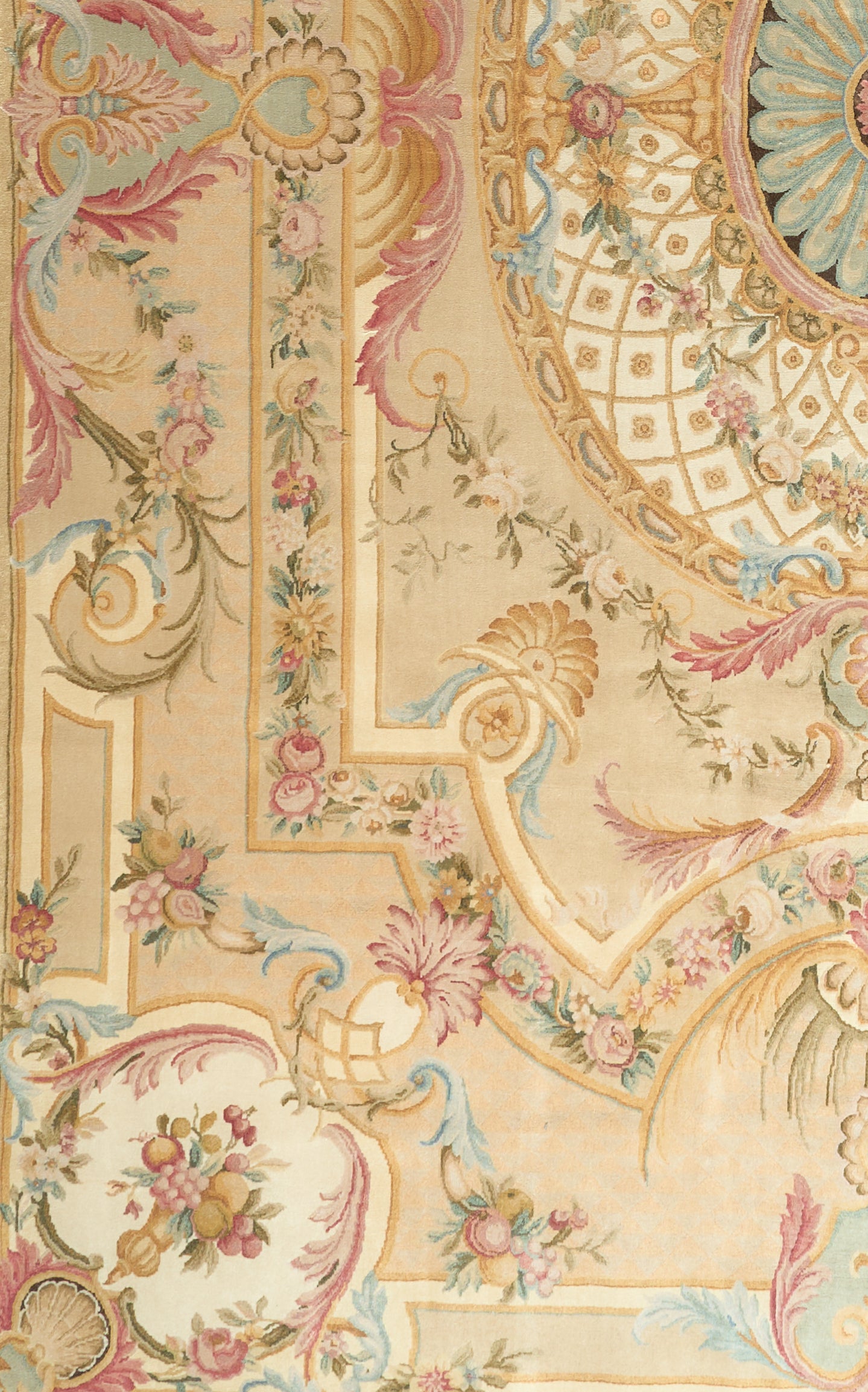 8023 Hand Knotted Savonnerie Carpet