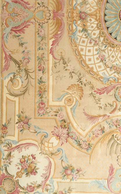 8023 Hand Knotted Savonnerie Carpet