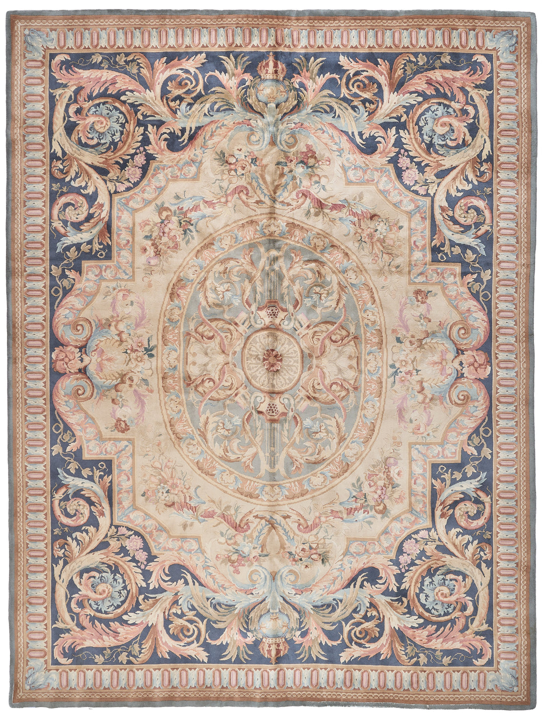 8029 Hand Knotted Savonnerie Carpet
