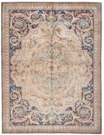 8029 Hand Knotted Savonnerie Carpet