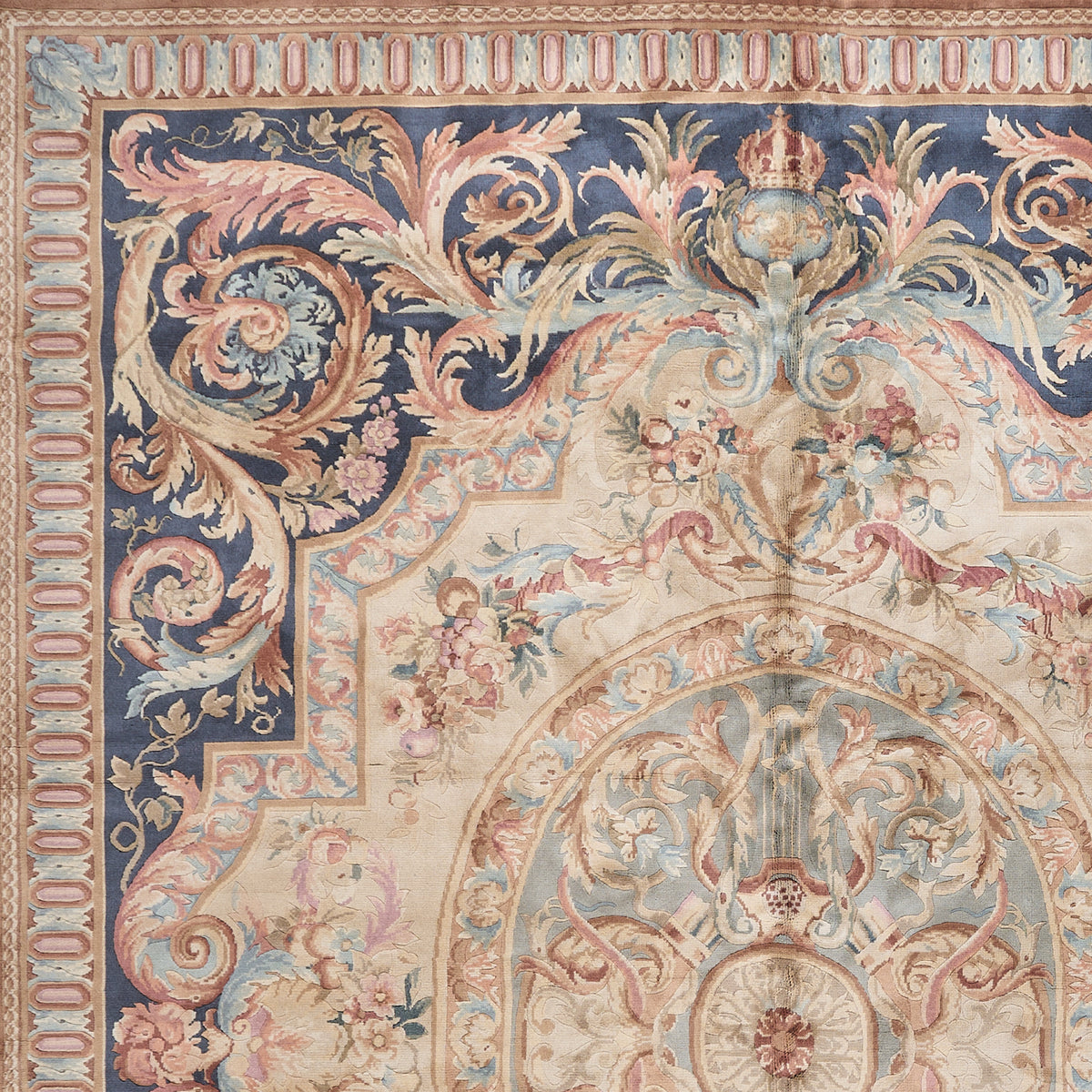 8029 Hand Knotted Savonnerie Carpet