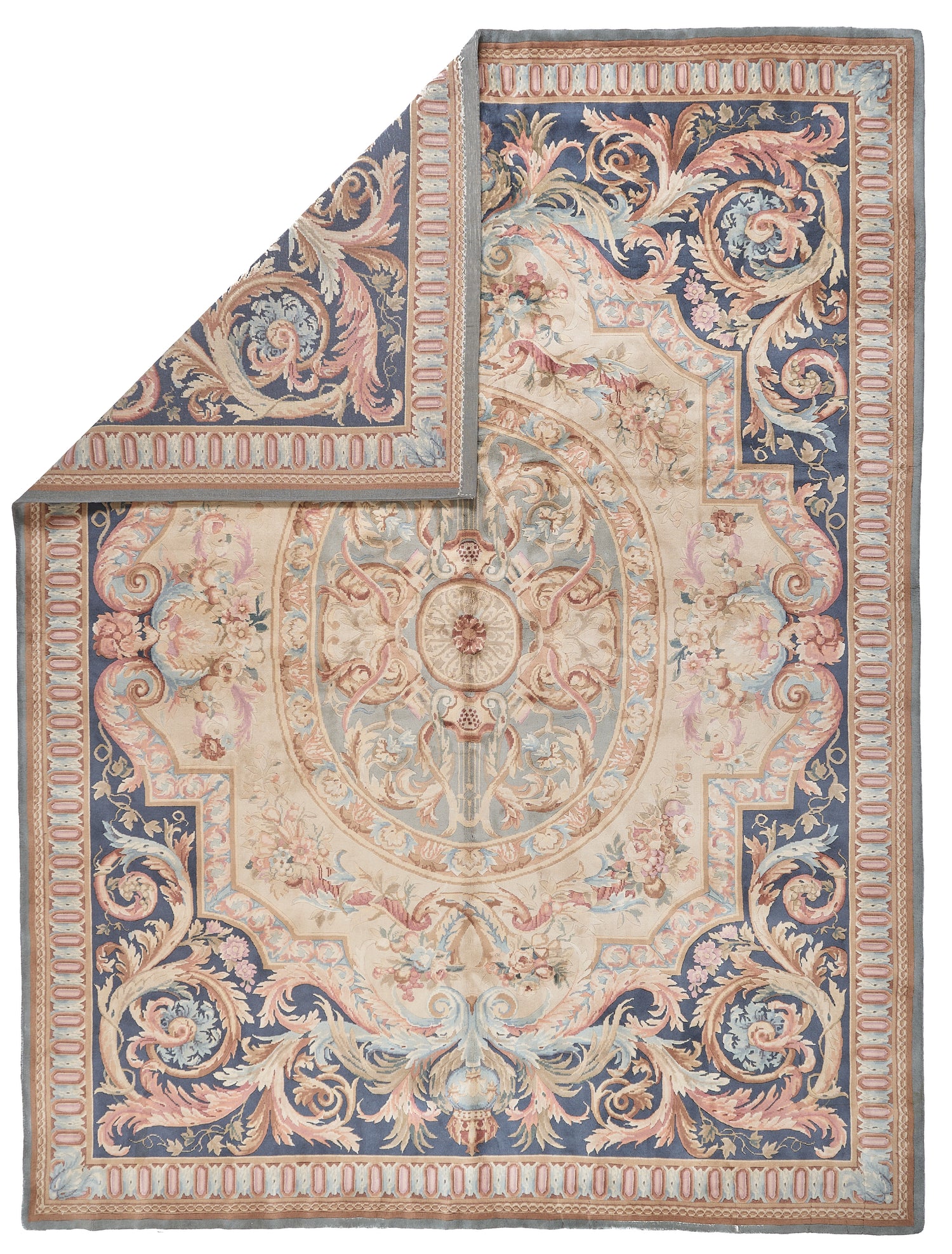 8029 Hand Knotted Savonnerie Carpet